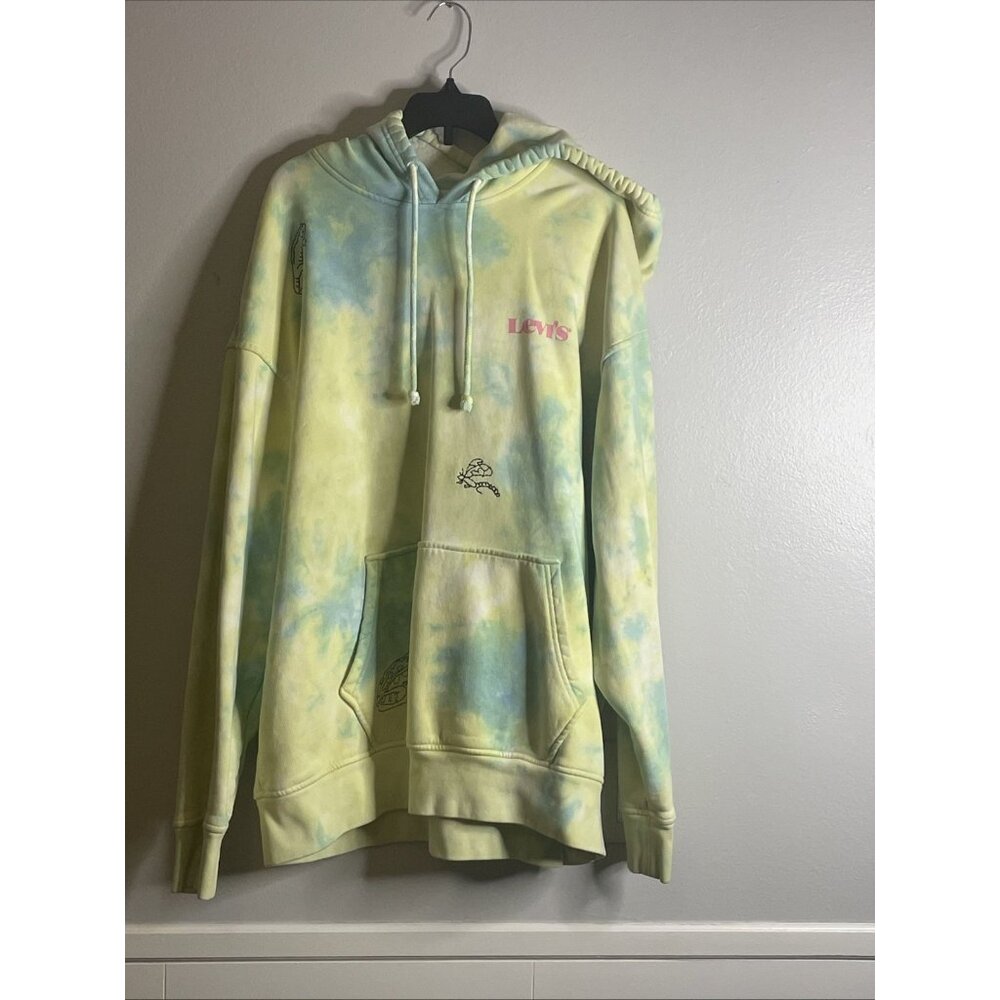 Levis relaxed fit modern vintage logo tie dye sweatshirt  Size XL